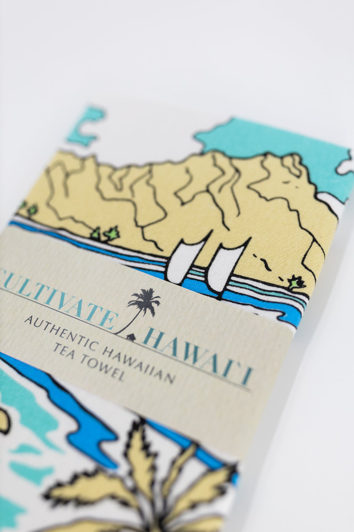 Waikiki Tea Towel