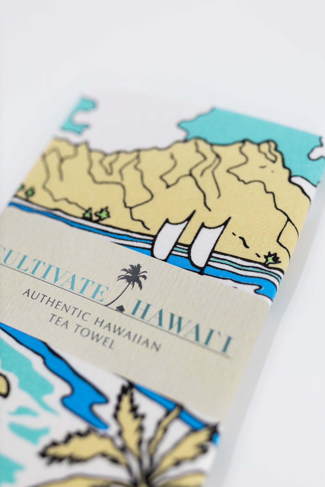 Waikiki Tea Towel
