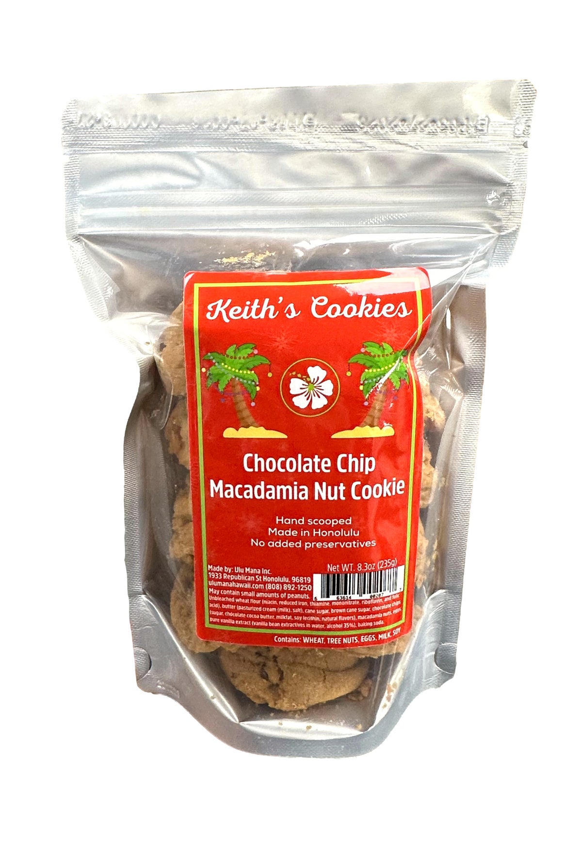 Chocolate Chip Macadamia Nut Cookies