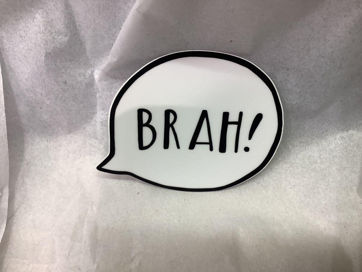 Brah Sticker by Aloha Post Large