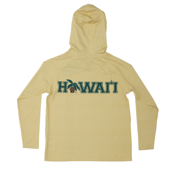 Hawaiʻi Hooded Gold Aloha Sun Shirt