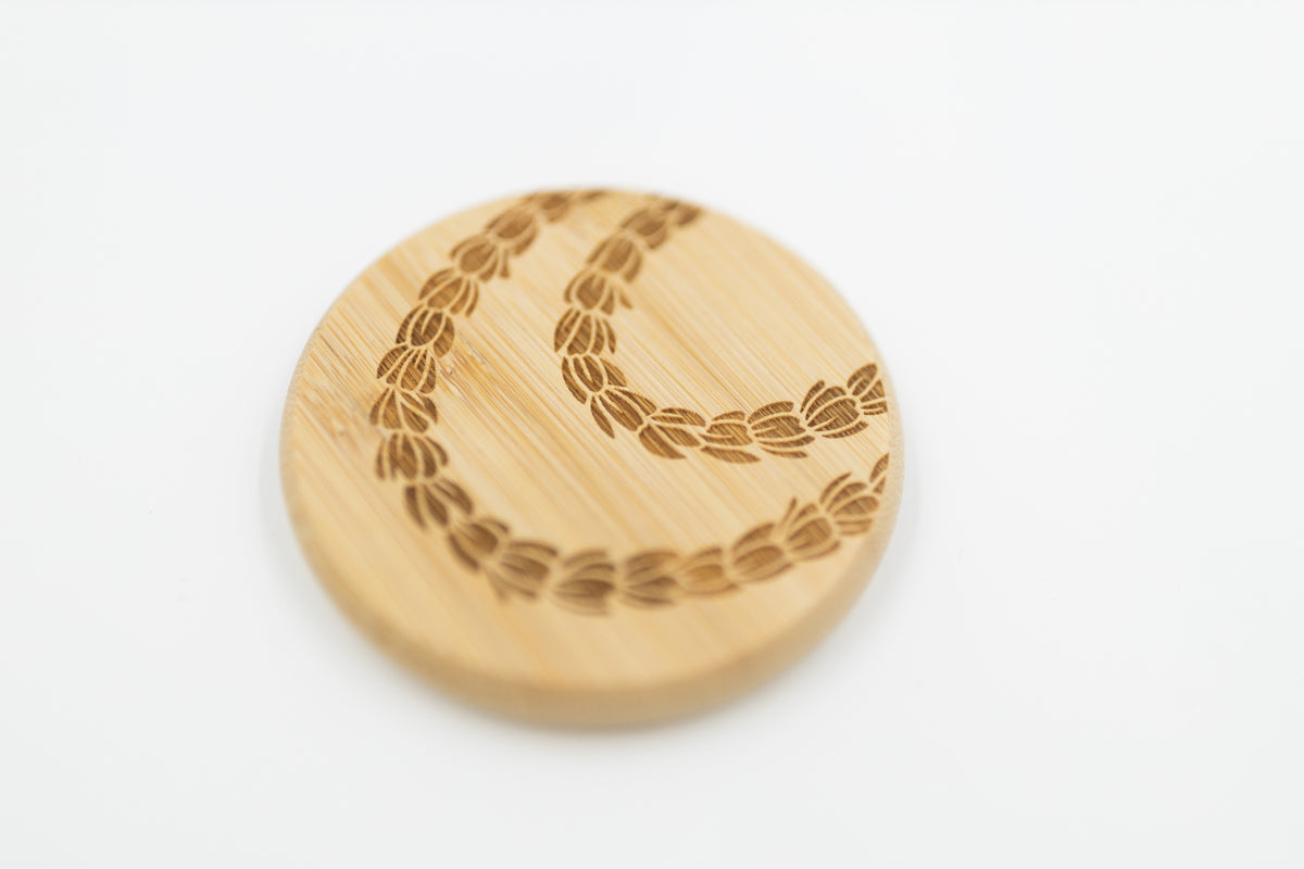 Bamboo Mirror - Pikake Lei