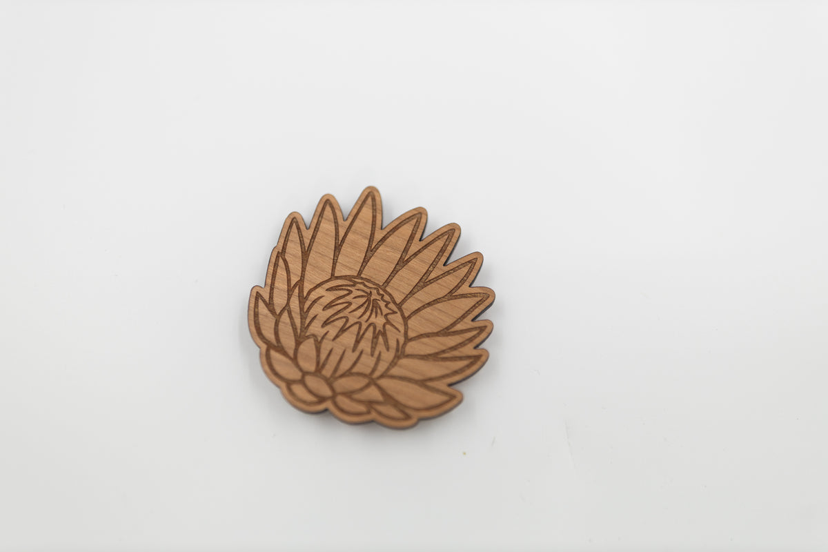 Hawaiian Flower Magnet - Protea