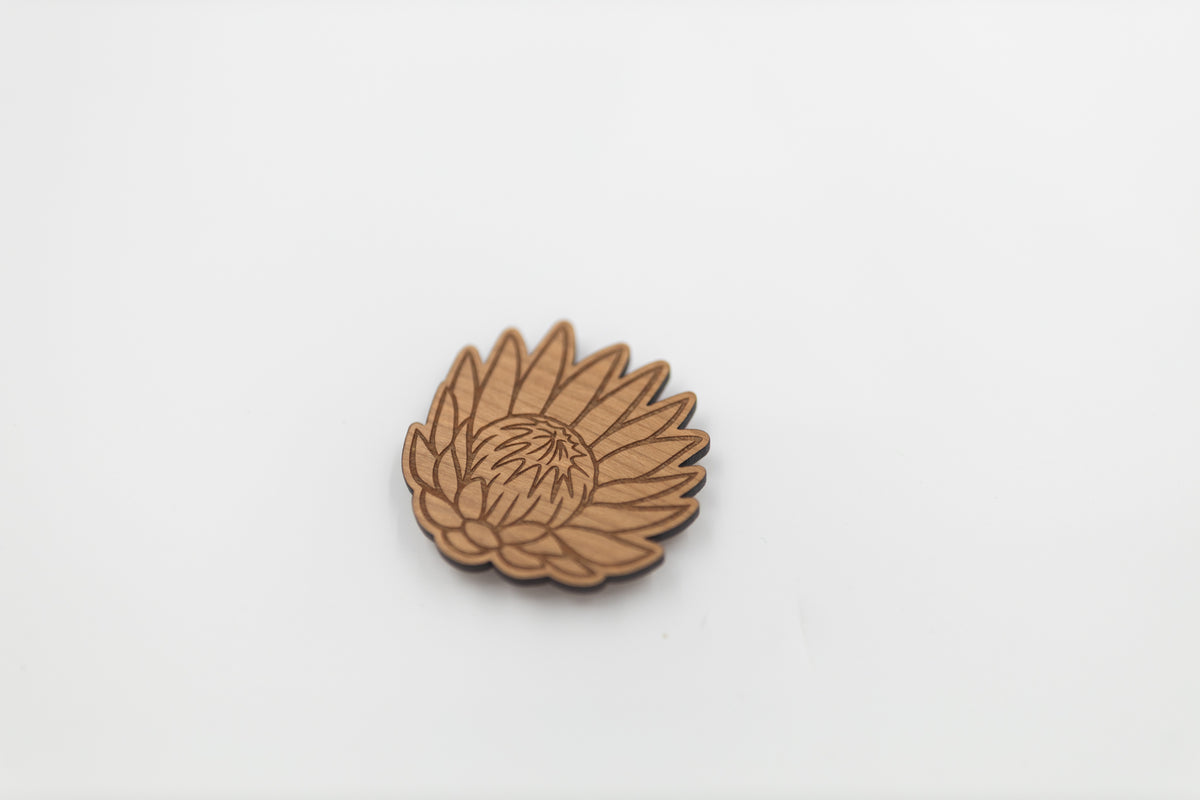 Hawaiian Flower Magnet - Protea