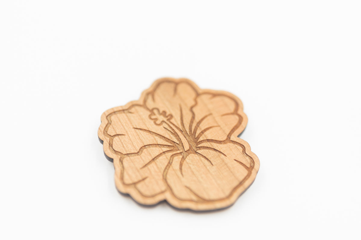 Hawaiian Flower Magnet - Hibiscus
