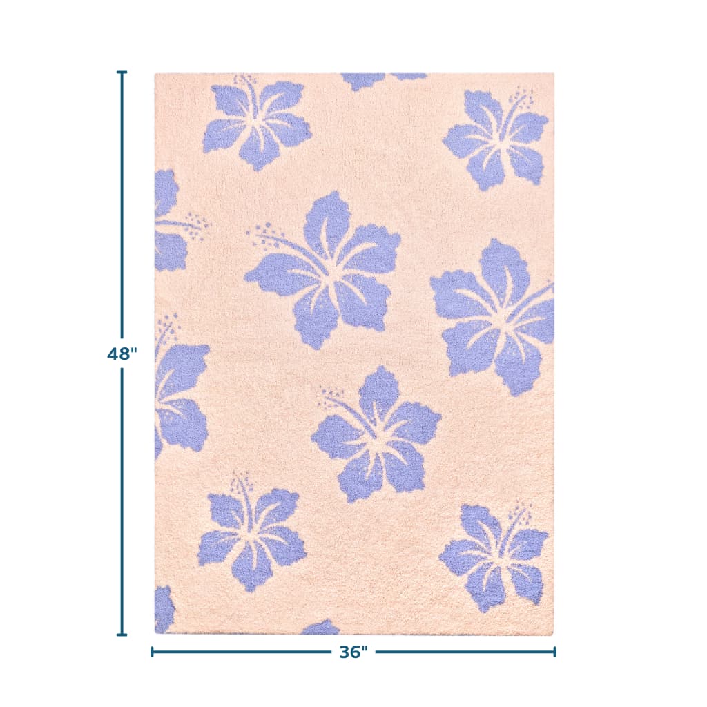 Hibiscus Lullaby Little Bliss Blanket