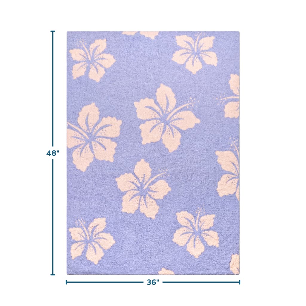 Hibiscus Lullaby Little Bliss Blanket