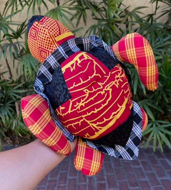 Palaka/Aloha Print Honu