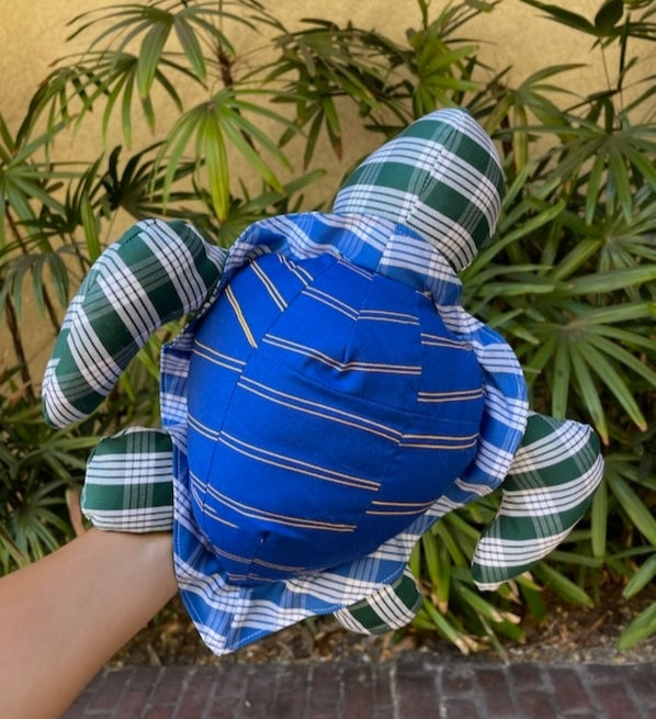 Palaka/Aloha Print Honu