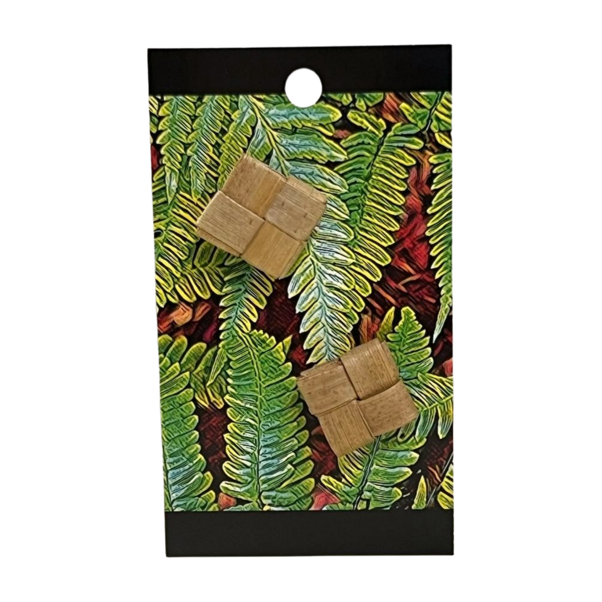 Raufara Square Stud Earrings - Style #R3