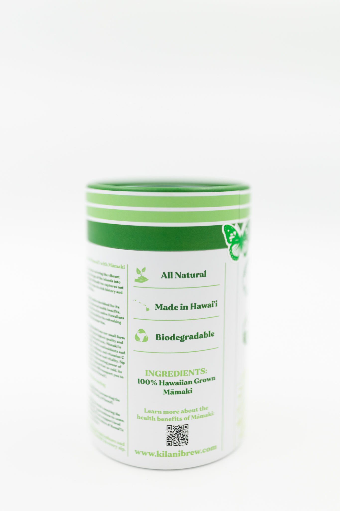 Hawaiian Mamaki Tea Bag Canister