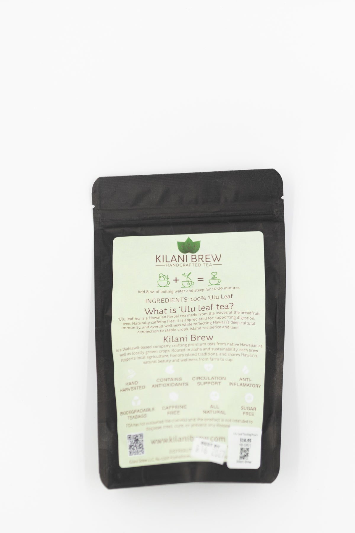 Ulu Leaf Tea Bag Pouch