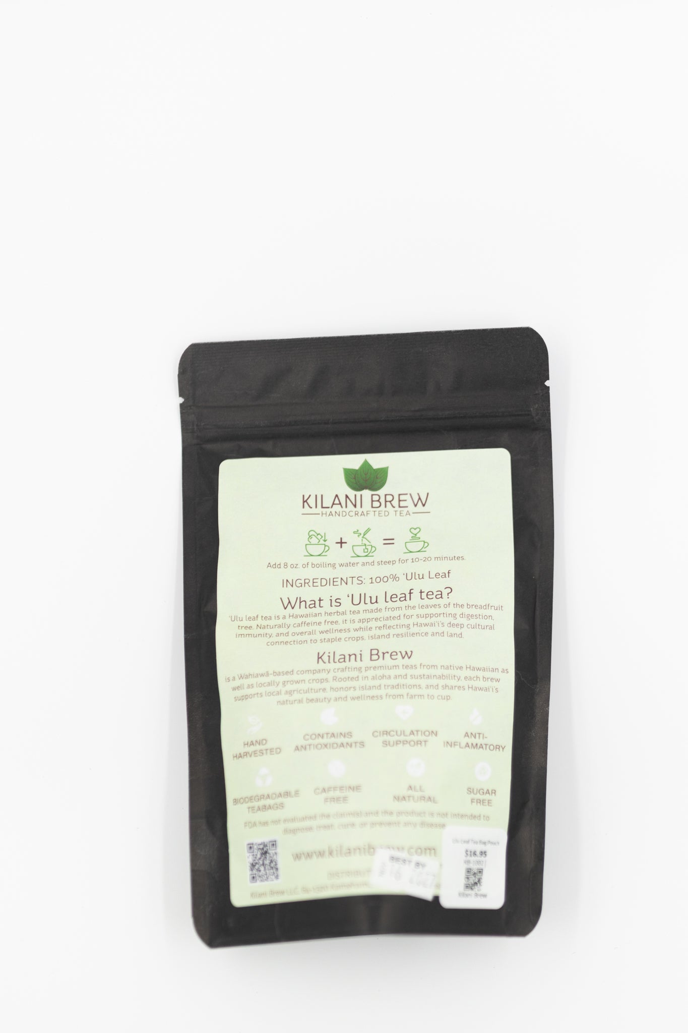 Ulu Leaf Tea Bag Pouch