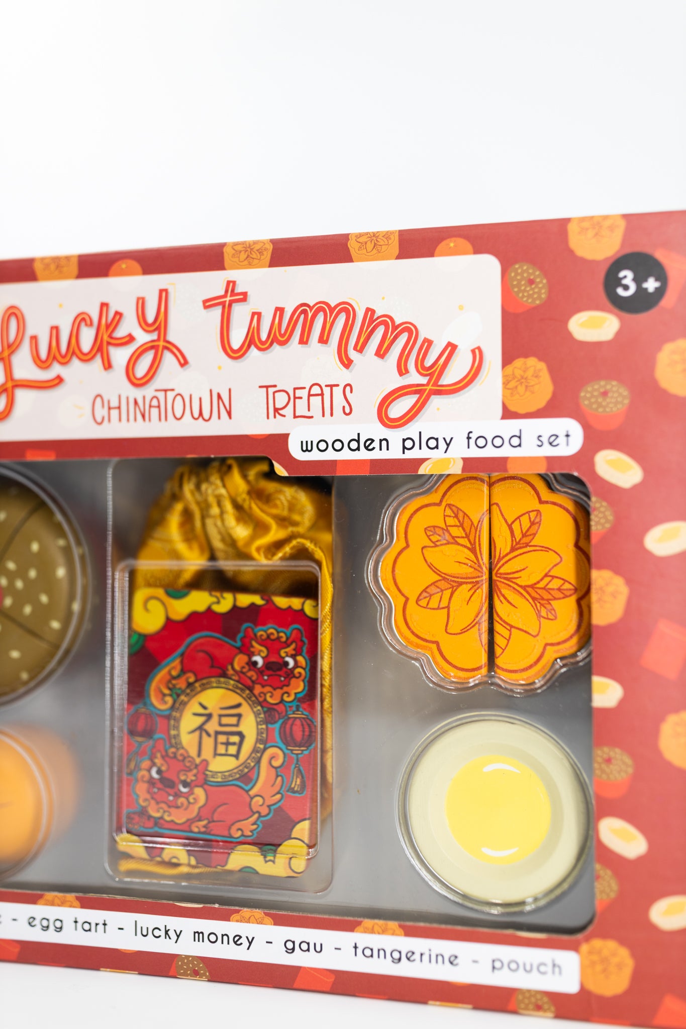 Lucky Tummy Chinatown Treats Wooden Play Food Set