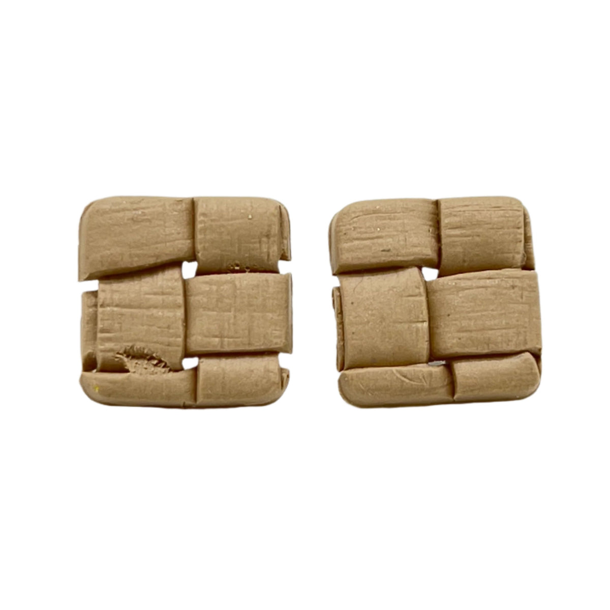 Lauhala Stud Earrings