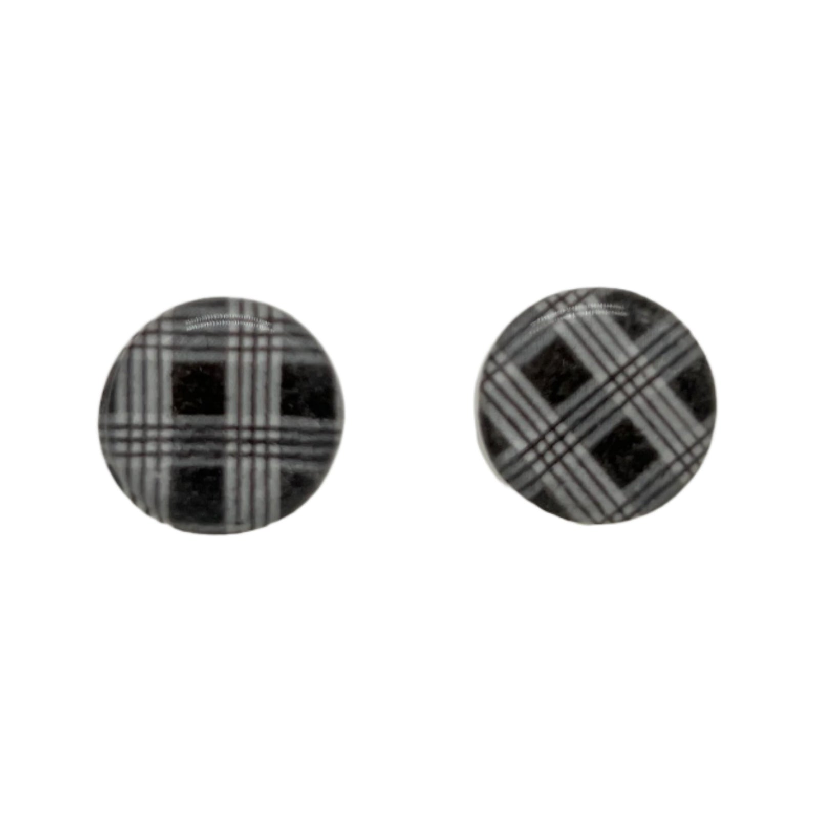 Palaka Stud Earrings - Black