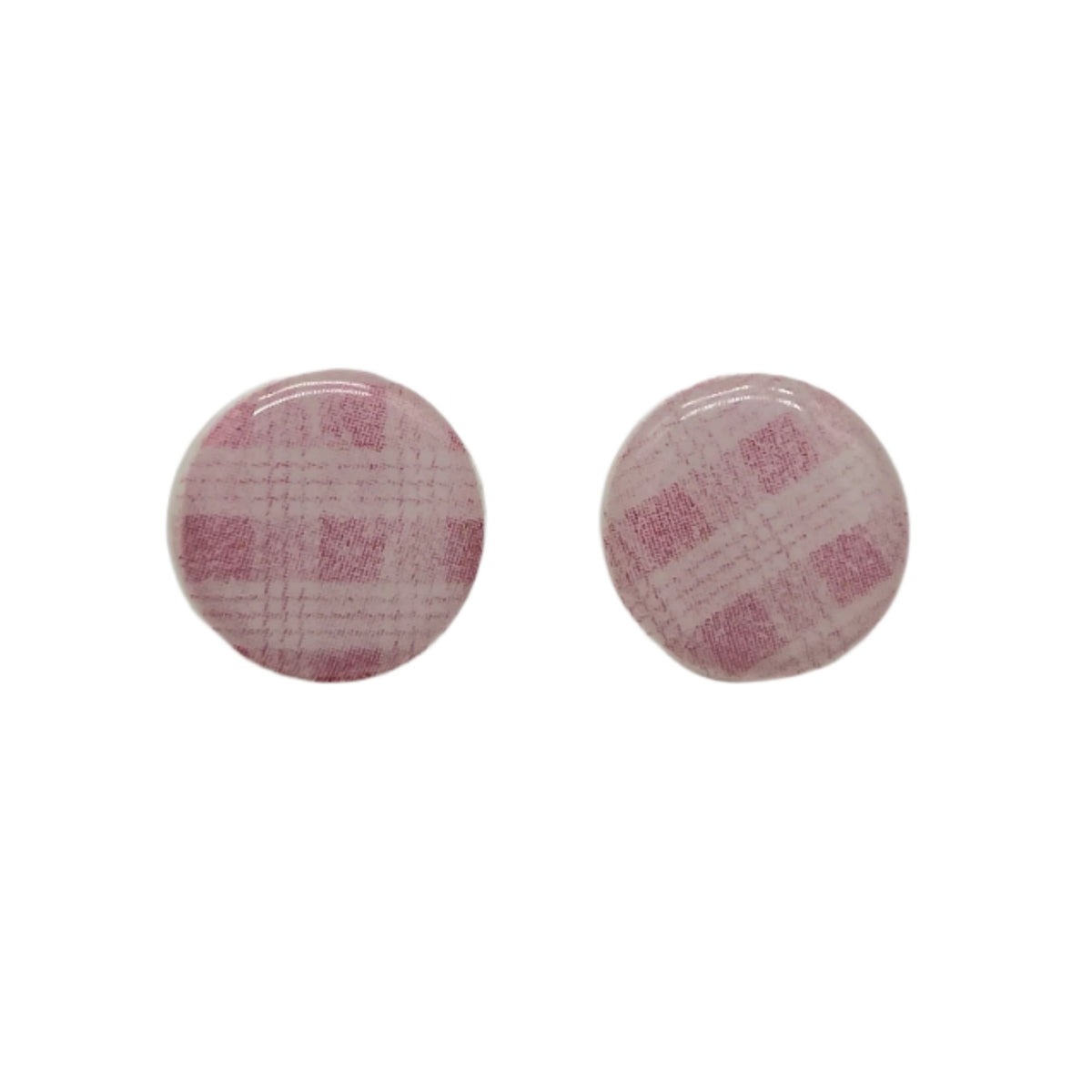 Palaka Stud Earrings - Light Pink