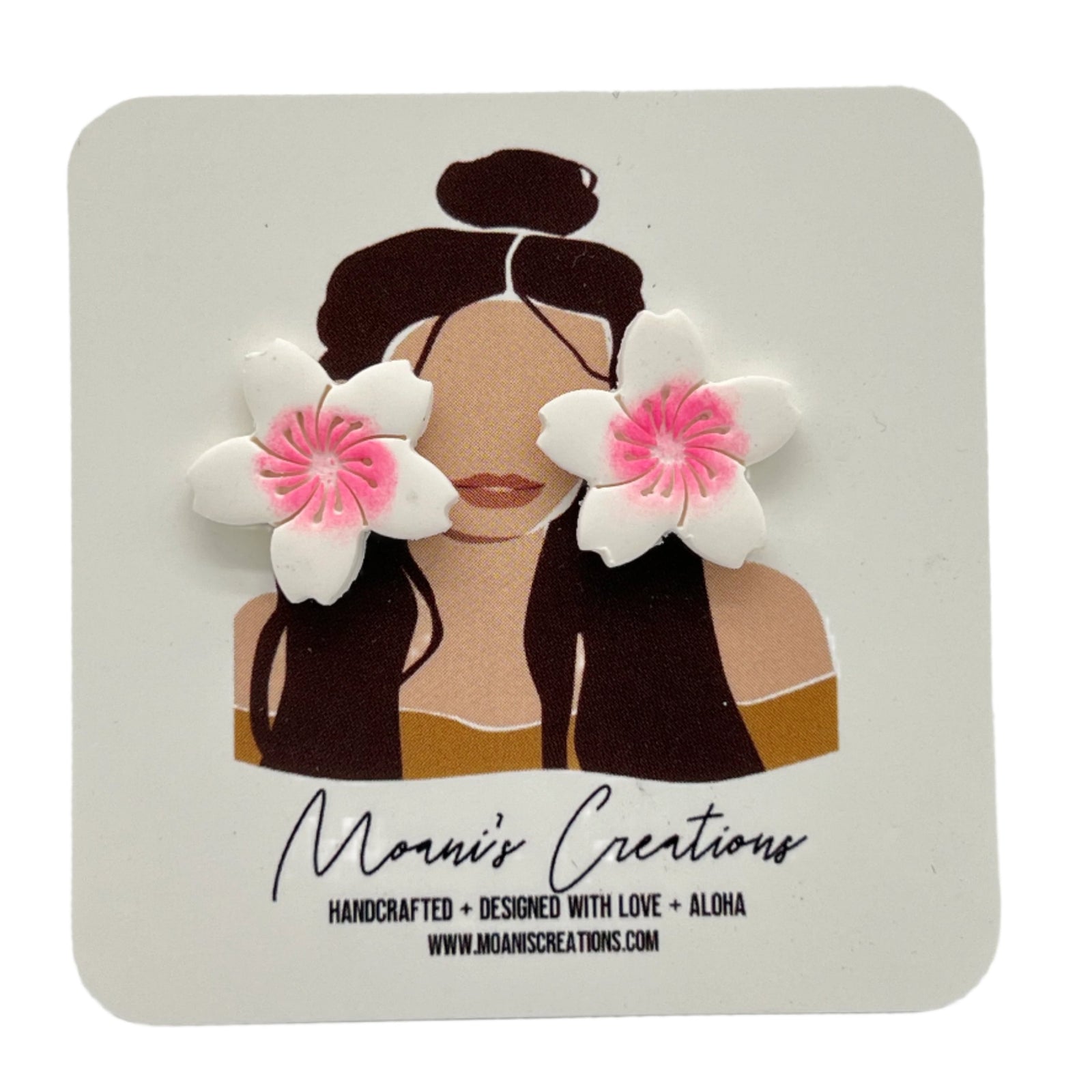 Cherry Blossom Stud Earrings