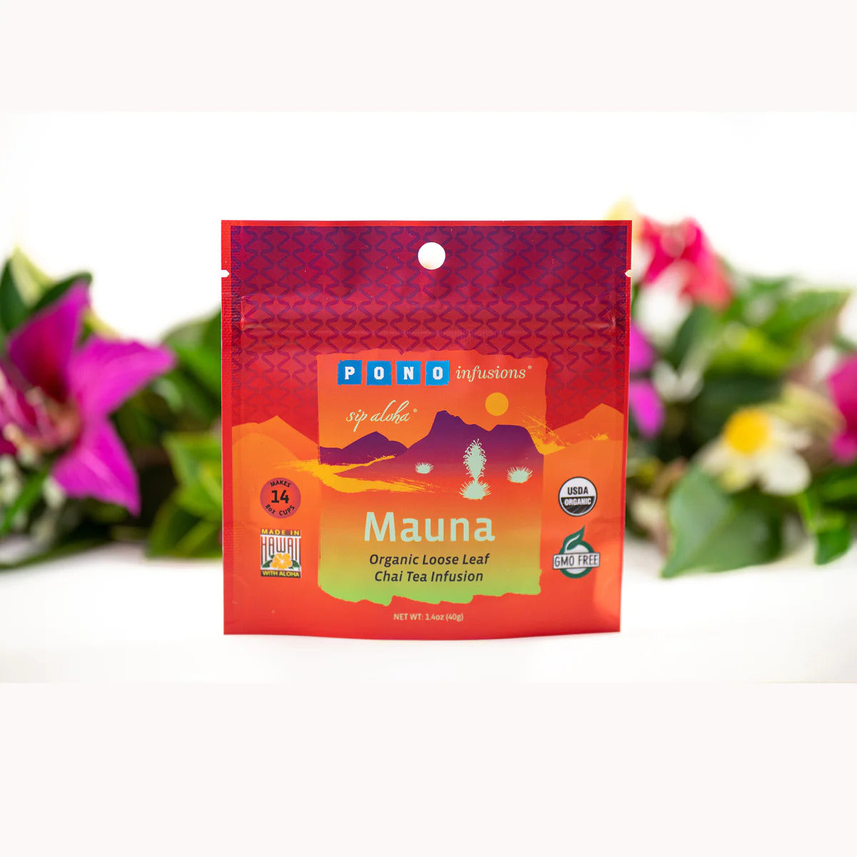 Pop-Up Mākeke - PonoInfusions - Mauna Organic Chai Loose Leaf Tea Infusion - 1 Pound