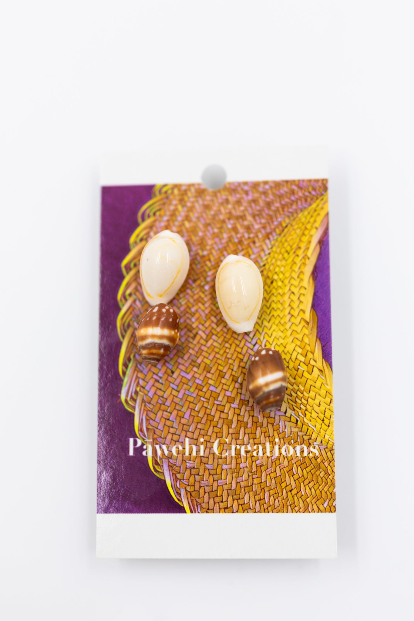 Pair of Assorted Shell Earrings - Style #PE92