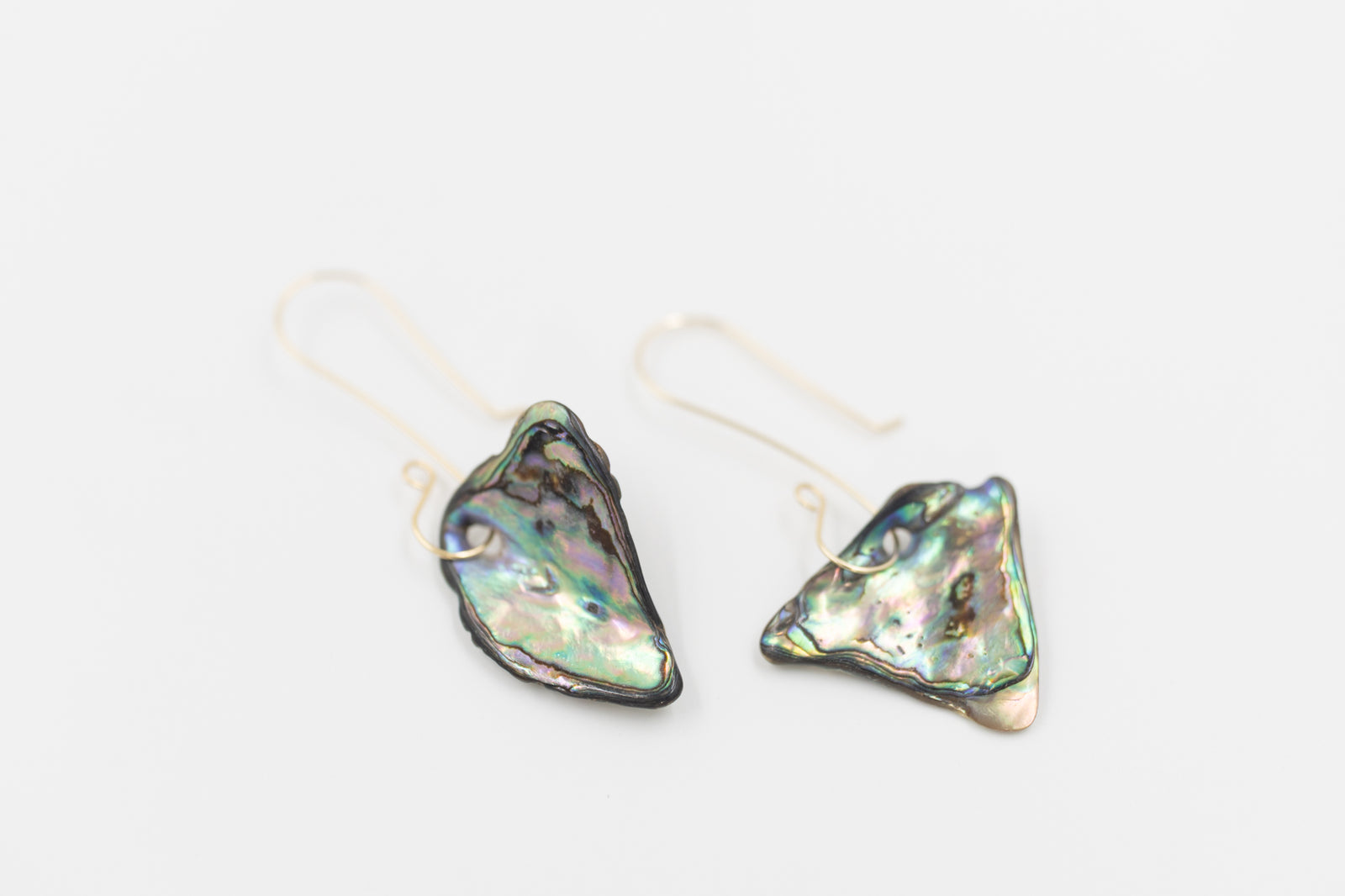 Paua Drop Earrings - Style #E14