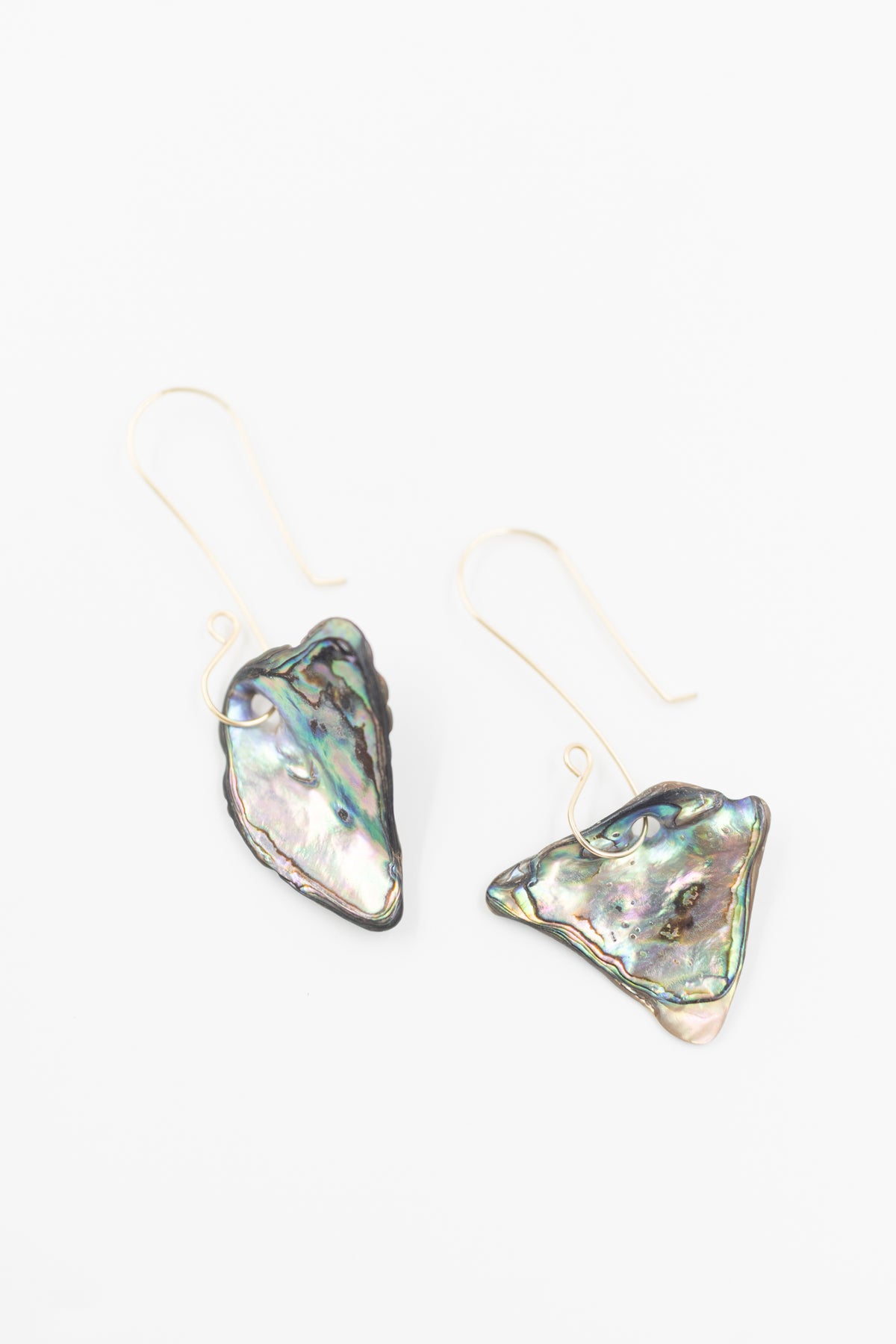 Paua Drop Earrings - Style #E14