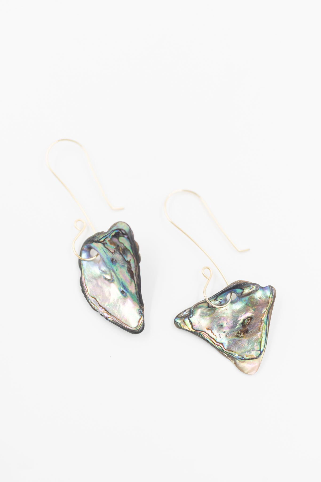 Paua Drop Earrings - Style #E14
