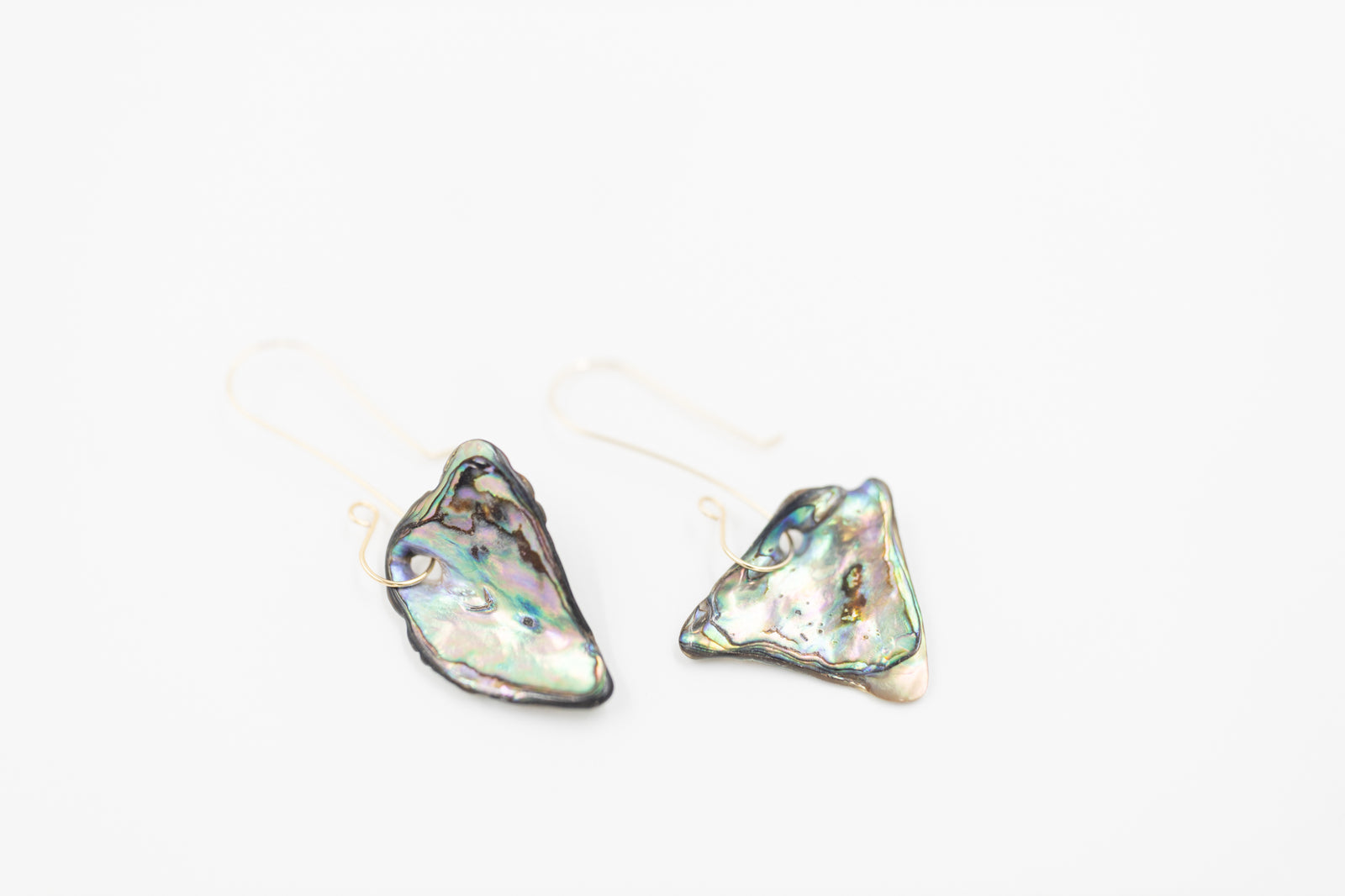 Paua Drop Earrings - Style #E14