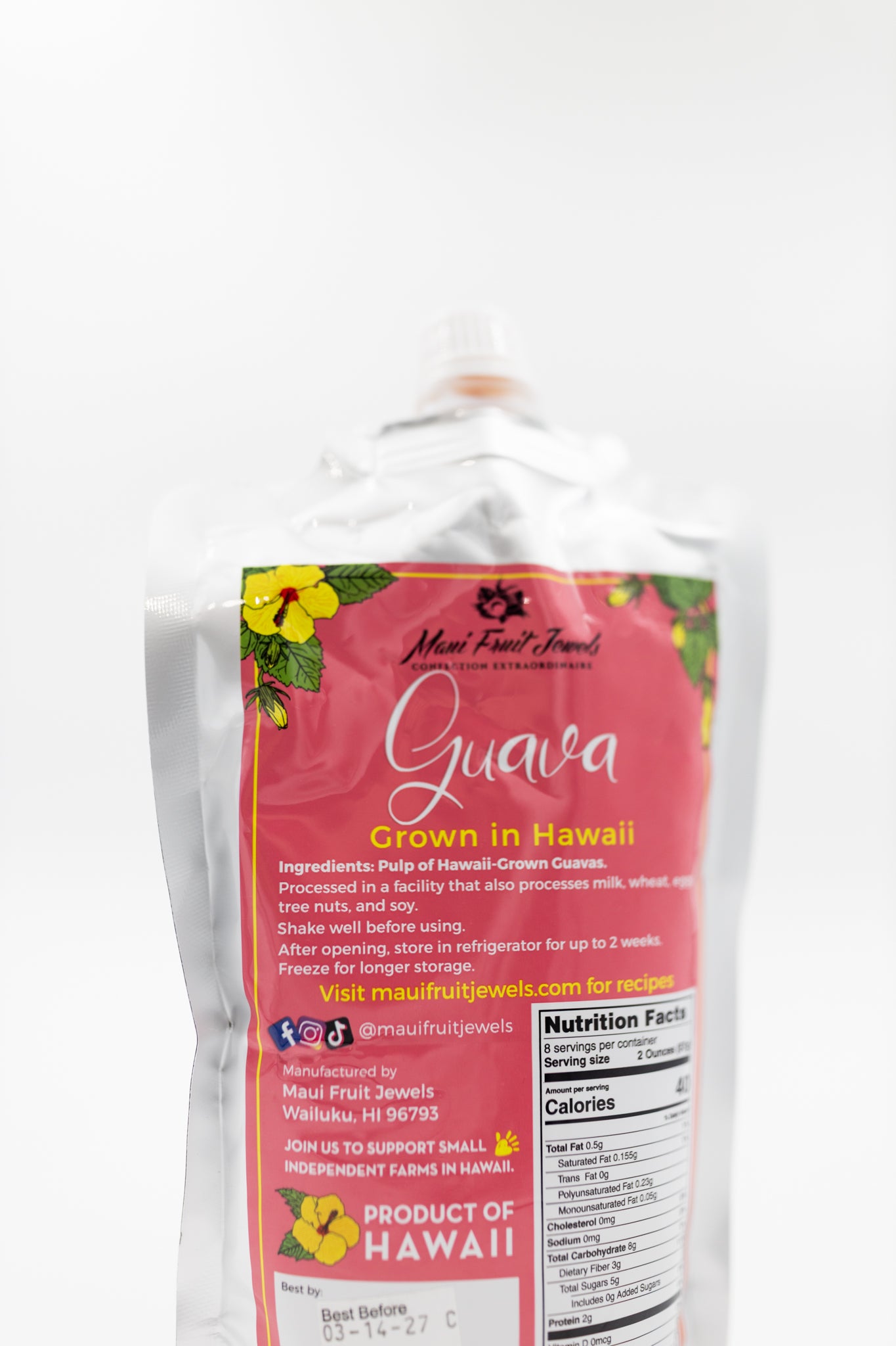 Hawaii Guava Fruit Puree