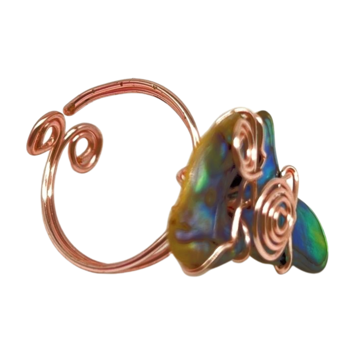 Paua Ring - Style #1