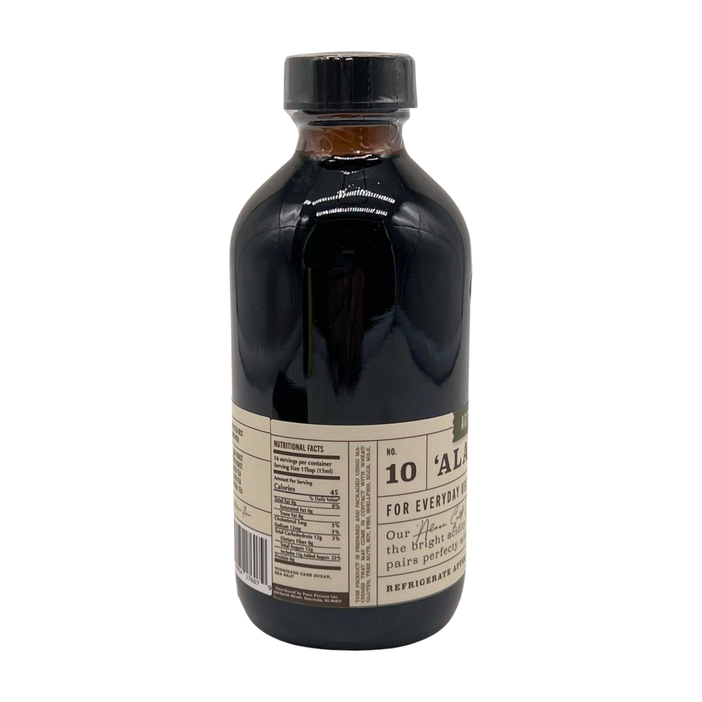 Pop-Up Mākeke - Pono Potions - ʻAlaea Salt Caramel Syrup - Side #2