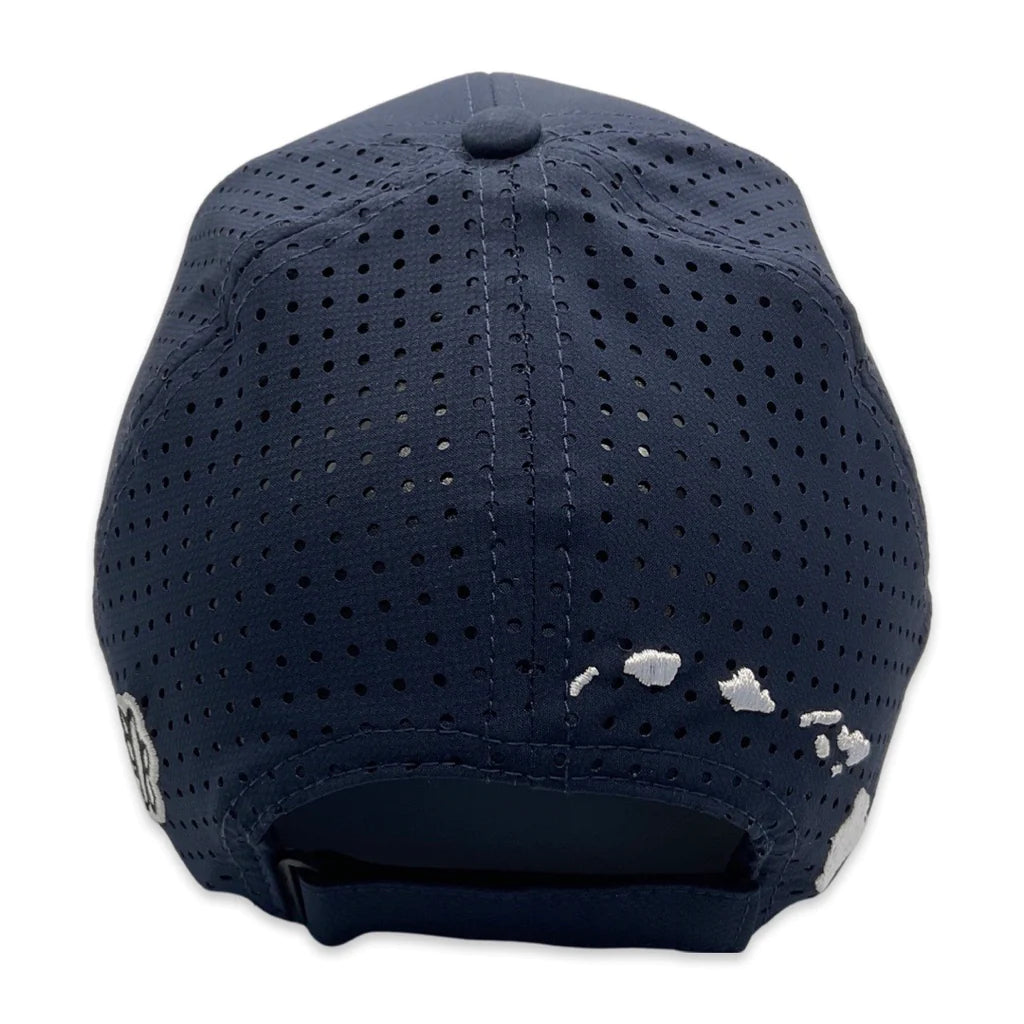 Pop-Up Mākeke - 808 Clothing - Hawaiian Hook Running Hat - Back View