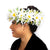 Pop-Up Mākeke - Aloha Hula Supply - White Spiderlily & Plumeria Lei Poʻo - Side View