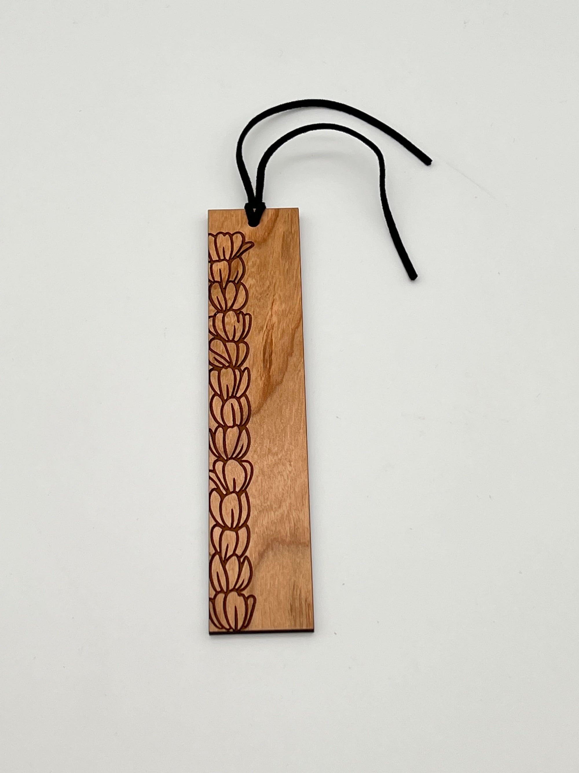 Pop-Up Mākeke - HI Darling Shop - Wood Pua Bookmark - Pikake