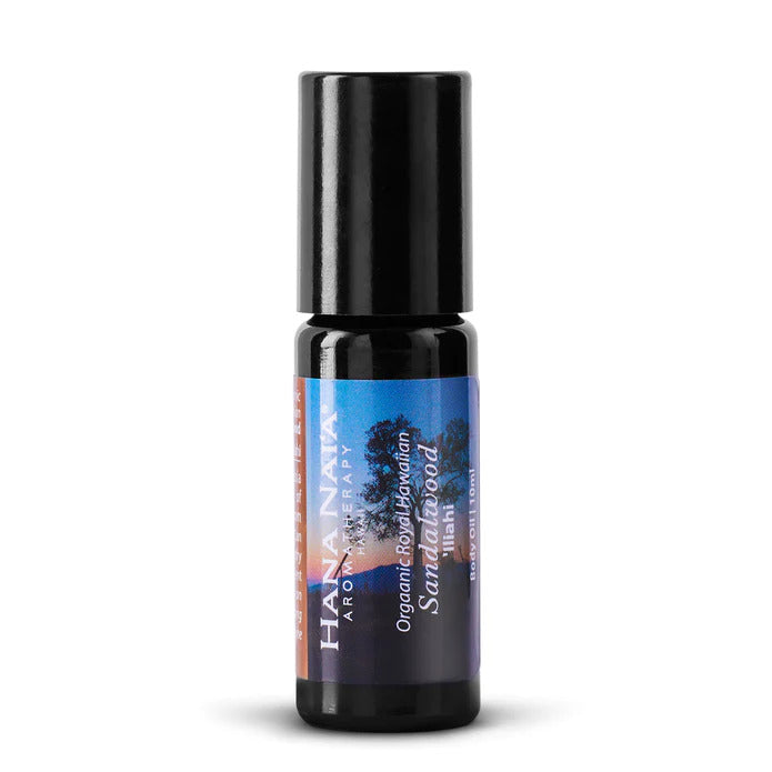 Pop-Up Mākeke- Hana Nai'a - Organic Hawaiian Sandalwood ('iliahi) Body Oil - 10ml