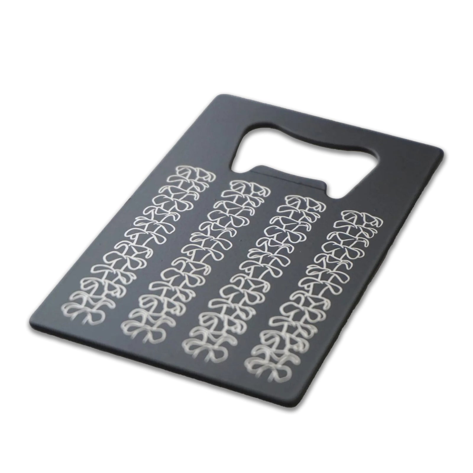 Pop-Up Mākeke - Hi Darling Shop - Stainless Steel Bottle Opener - Puakenikeni - Front View