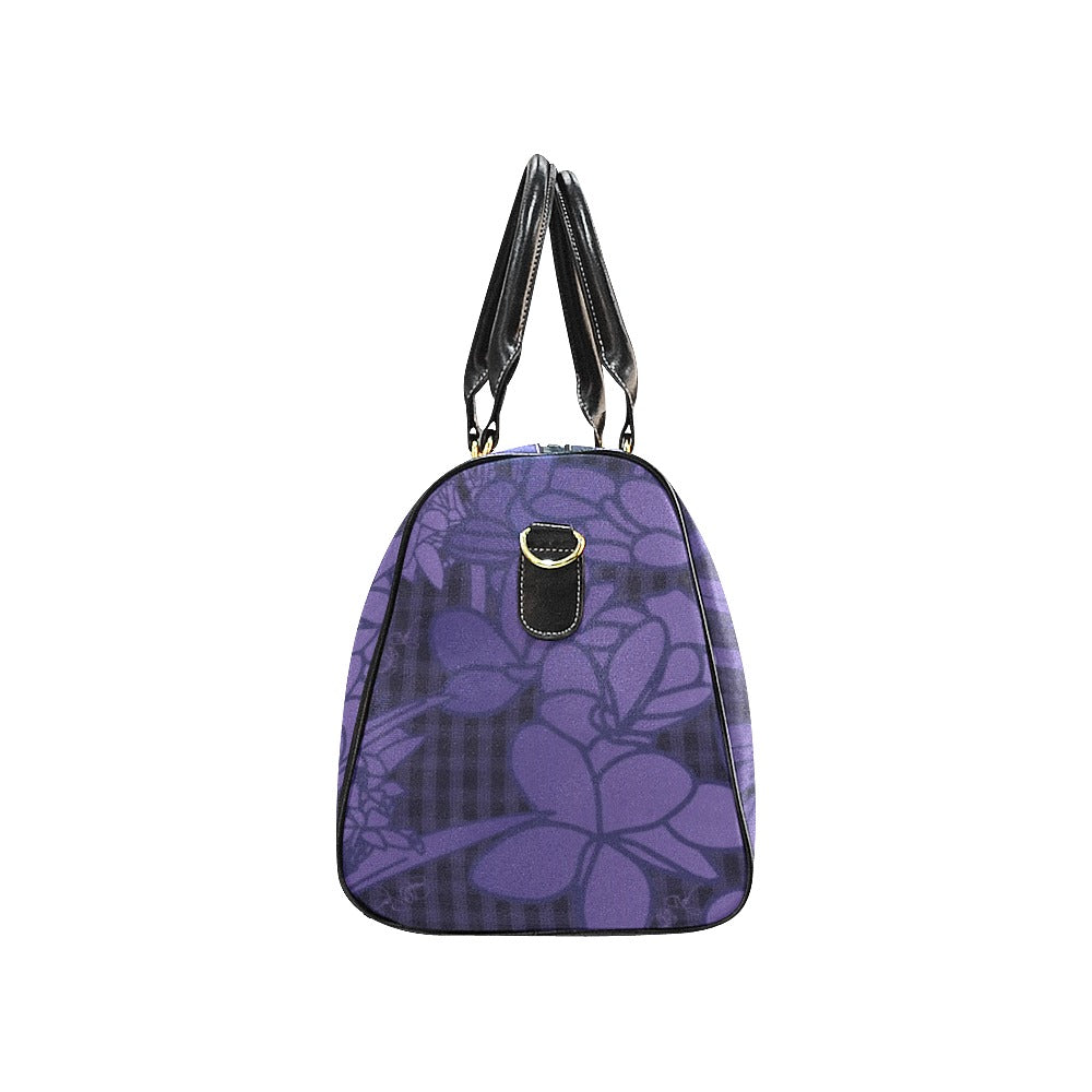 Pop-Up Mākeke - Kini Zamora - Puamelia Large Duffle Bag - Ube - Right Side View