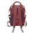 Pop-Up Mākeke - Kini Zamora - Puamelia Waterproof Backpack - Passion - Back View