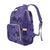 Pop-Up Mākeke - Kini Zamora - Puamelia Waterproof Backpack - Ube - Left Side View