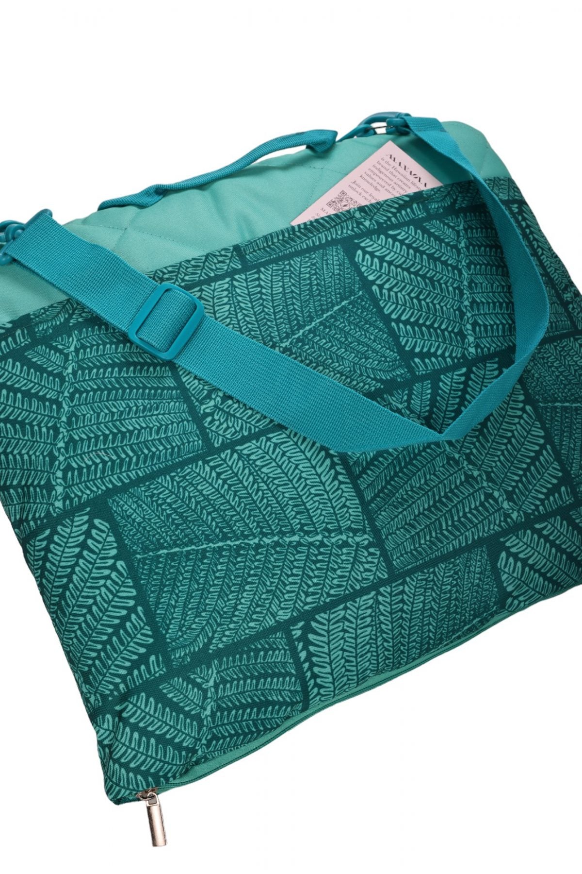 Luana Blanket - Hapu&#39;u in Florida Key &amp; Teal Green