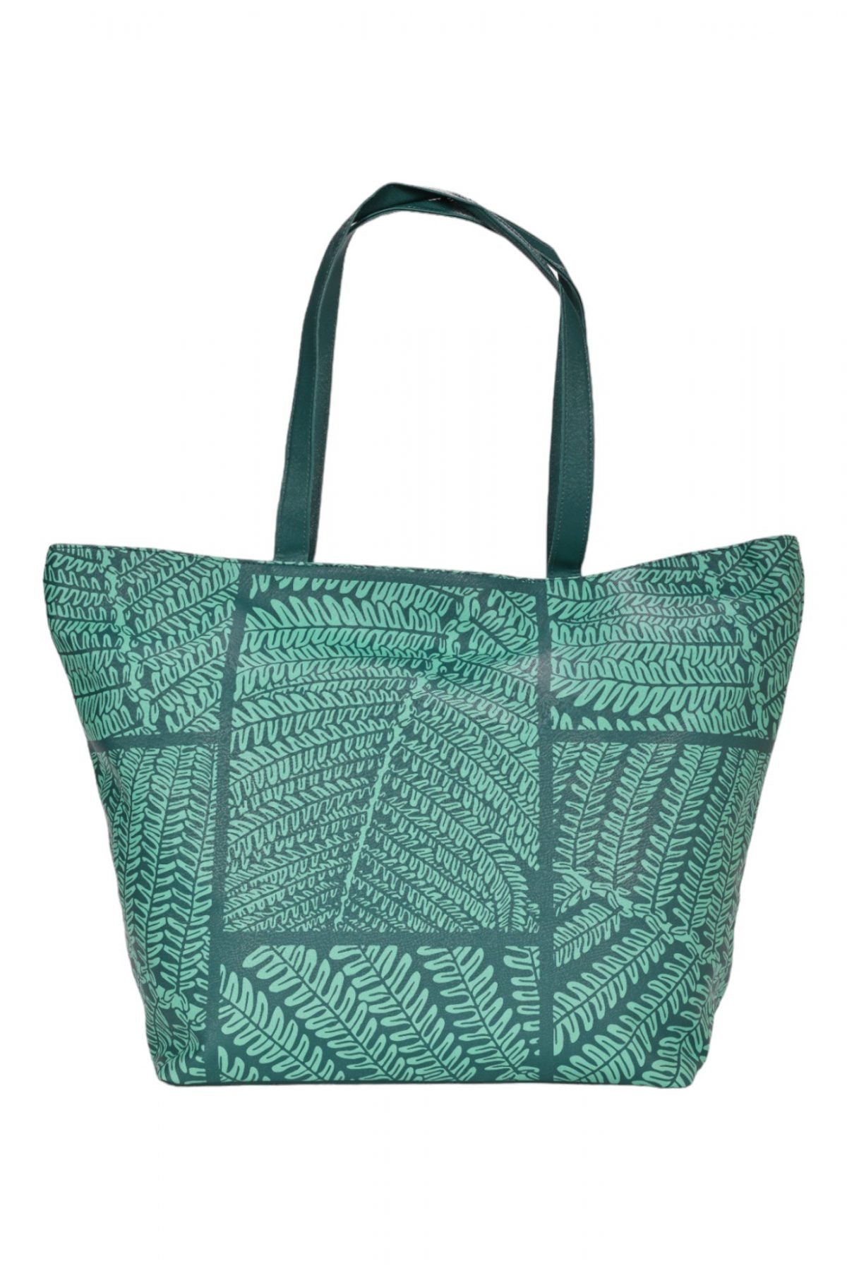 Wailani Tote - Hapu'u in Florida Keys & Teal Green