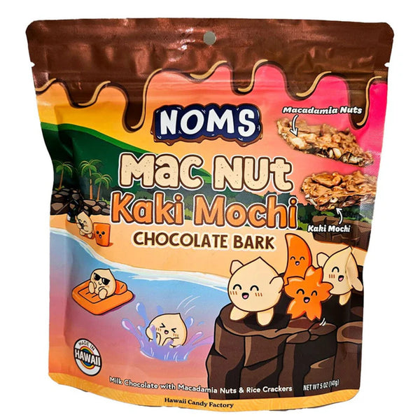 Mac Nut Kaki Mochi Chocolate Bark | Pop-Up Mākeke - The Mākeke