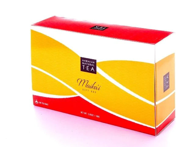 Pop-Up Mākeke - Tea Chest Hawaii - Hawaiian Natural Tea Maikai Gift Box - Front-View