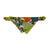 Pop-Up Mākeke - humBOWbarks Pet Wear - Small Reversible Bandana - Aloha Print - Front View