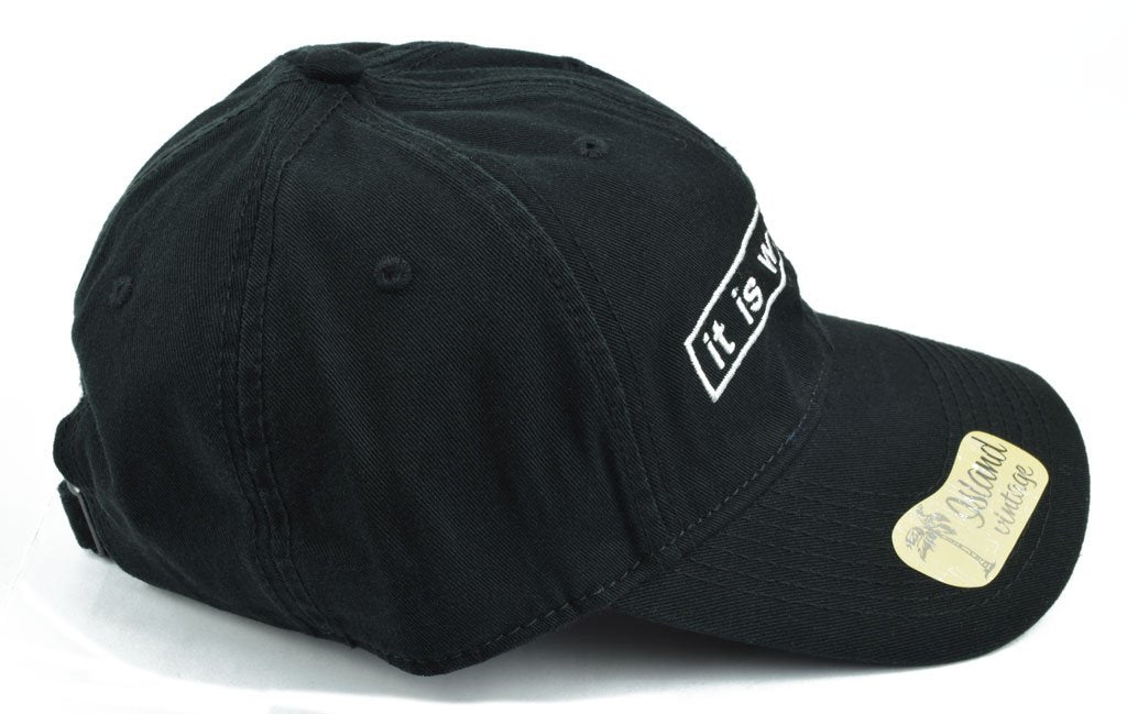 Pop-Up Mākeke - 808 Clothing - It Is What It Is Dad Hat - Right Side View