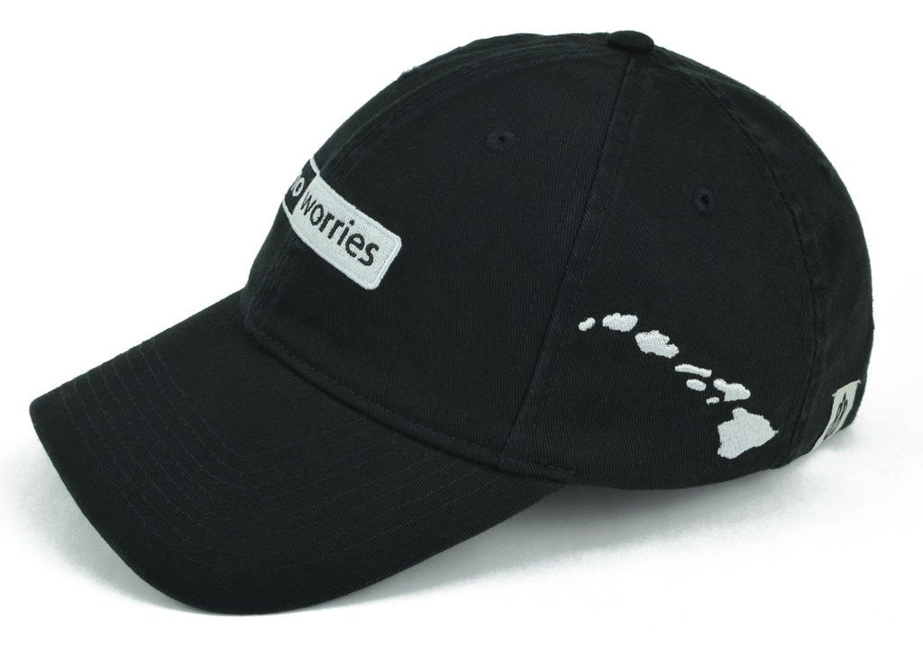 Pop-Up Mākeke - 808 Clothing - No Worries Dad Hat - Left Side View