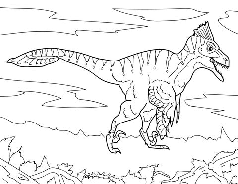 Pop-Up Mākeke - Advance Wildlife Education - Dinosaur Prehistoric Wildlife Educational Coloring Book - Coloring Page