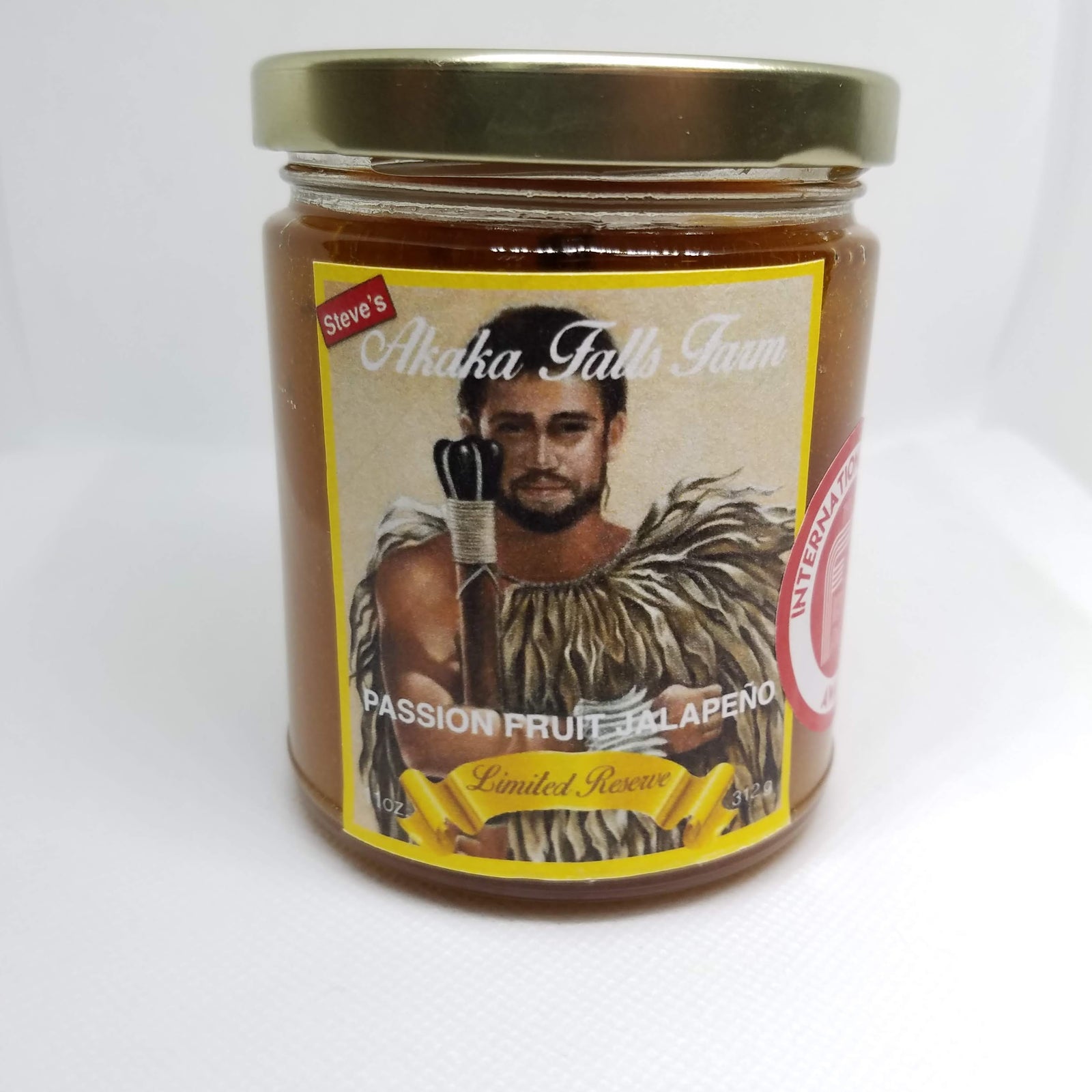 Pop-Up Mākeke - Akaka Falls Farm - Passion Fruit Jalapeño Preserve - Front View