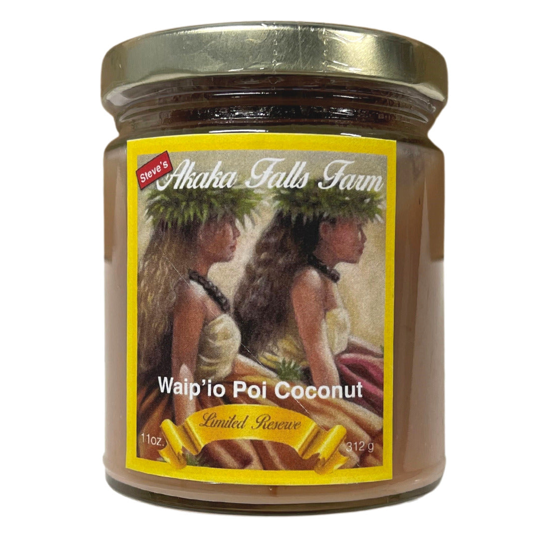 Pop-Up Mākeke - Akaka Falls Farm - Waipiʻo Poi Coconut Fruit Preserve - Front View