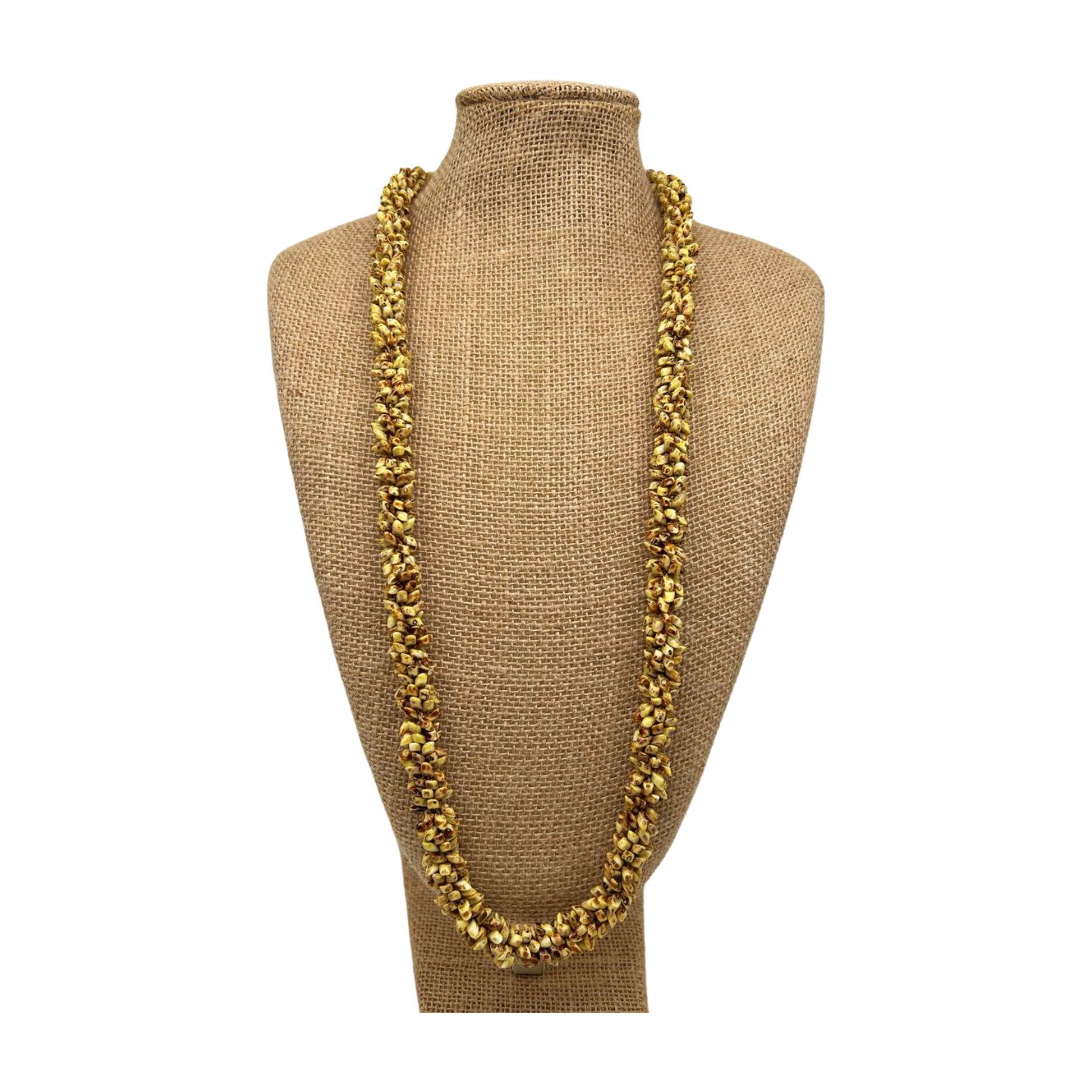 Picasso Yellow Dragon Scales Necklace  - 33-34"